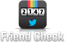 Friend Check – Monitorea seguidores en diferentes redes sociales