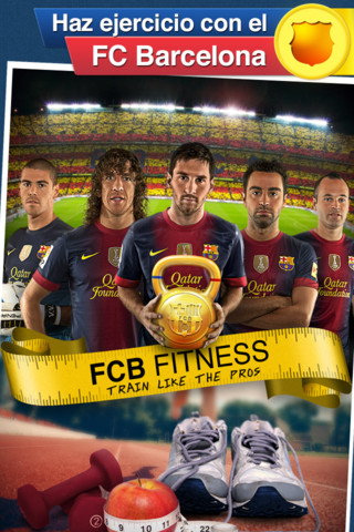 Entrena como el mejor equipo del mundo – FCBarcelona Fitness App