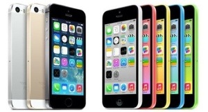 Apple vendió  9 millones de iPhone 5c y iPhone 5s en el primer fin de semana