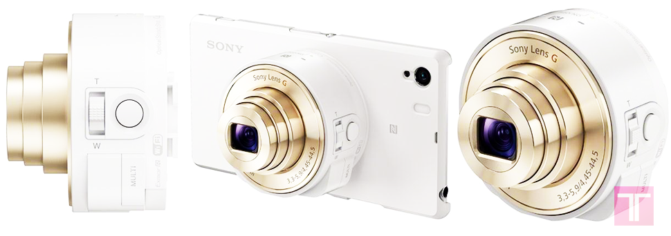 Lentes Sony Qx transforman cualquier smartphone en una cámara Point and Shoot