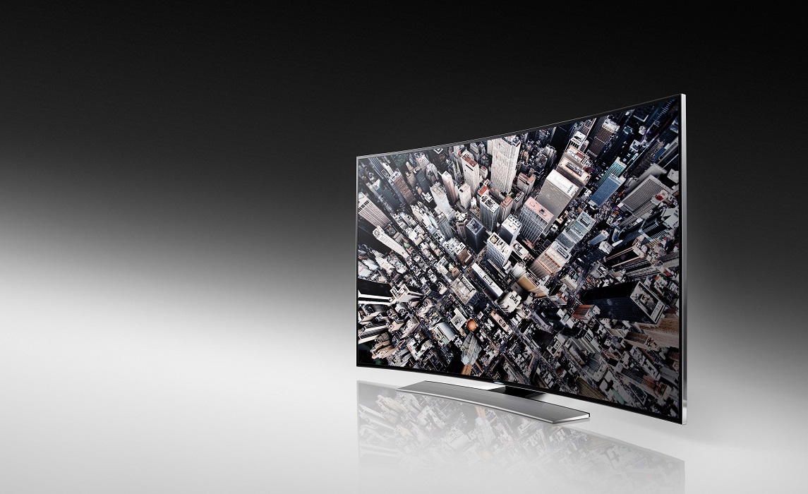 Samsung revela los primeros televisores curvos de ultra alta definición