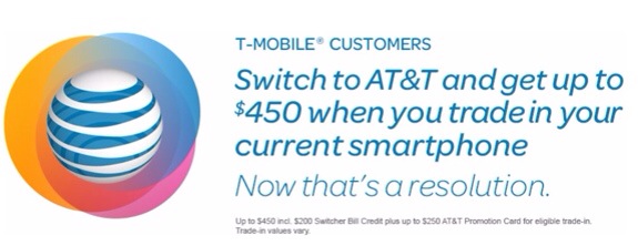 At&t le paga hasta $450 a clientes de T-Mobile para que se cambien de compañia