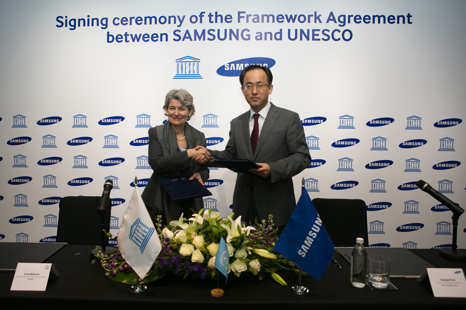 Samsung y UNESCO anuncian su primera alianza global