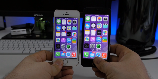 Así será iOS 8 en un iPhone 6 de 4.7 pulgadas (Vídeo)