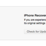 iPhone Recovery Mode