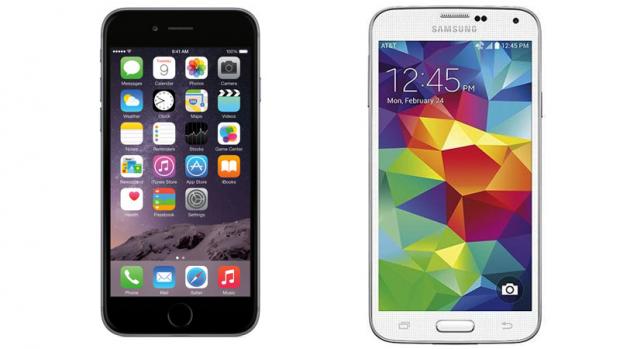 Comparativa: iPhone 6 contra Samsung Galaxy S5