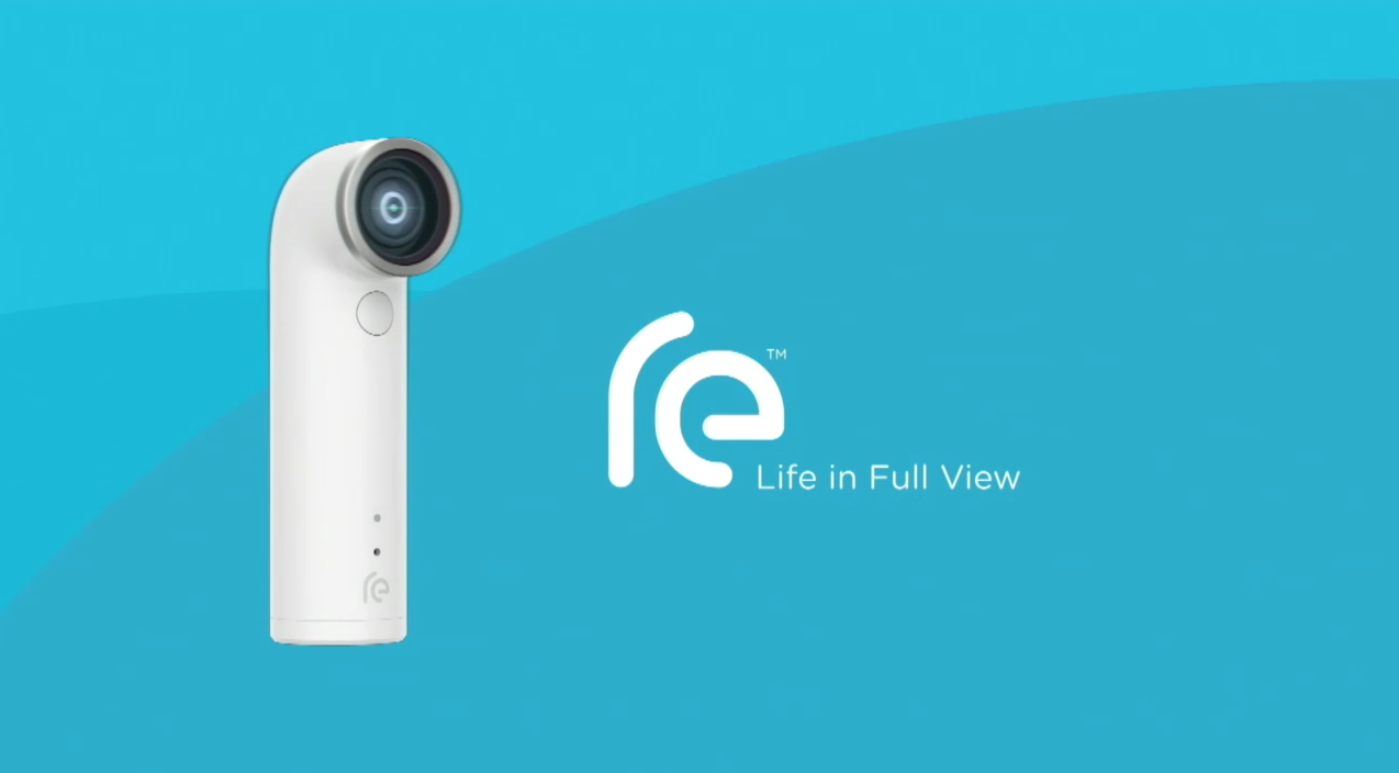 HTC presenta oficialmente RE, la cámara deportiva con grabación FullHD