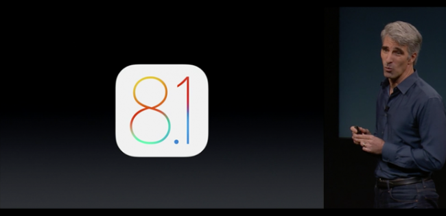 iOS 8.1 llegará el próximo lunes 20 de octubre