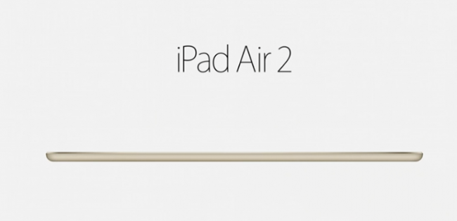 El iPad Air 2 ya es oficial, todas las características oficiales