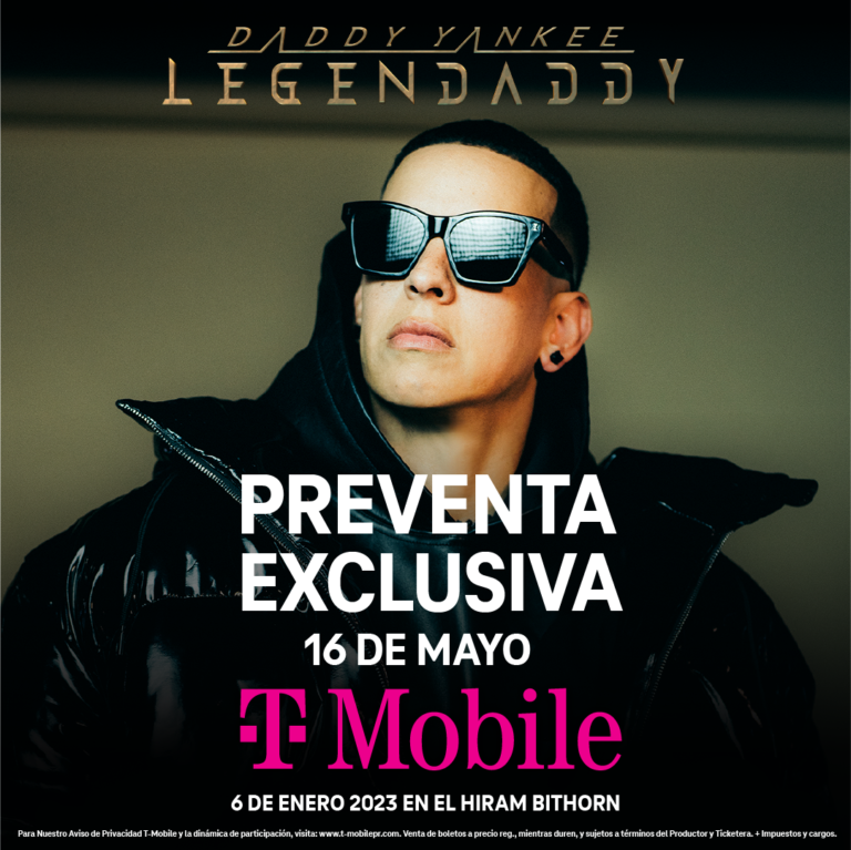 T-Mobile te lleva en exclusiva al concierto de Daddy Yankee