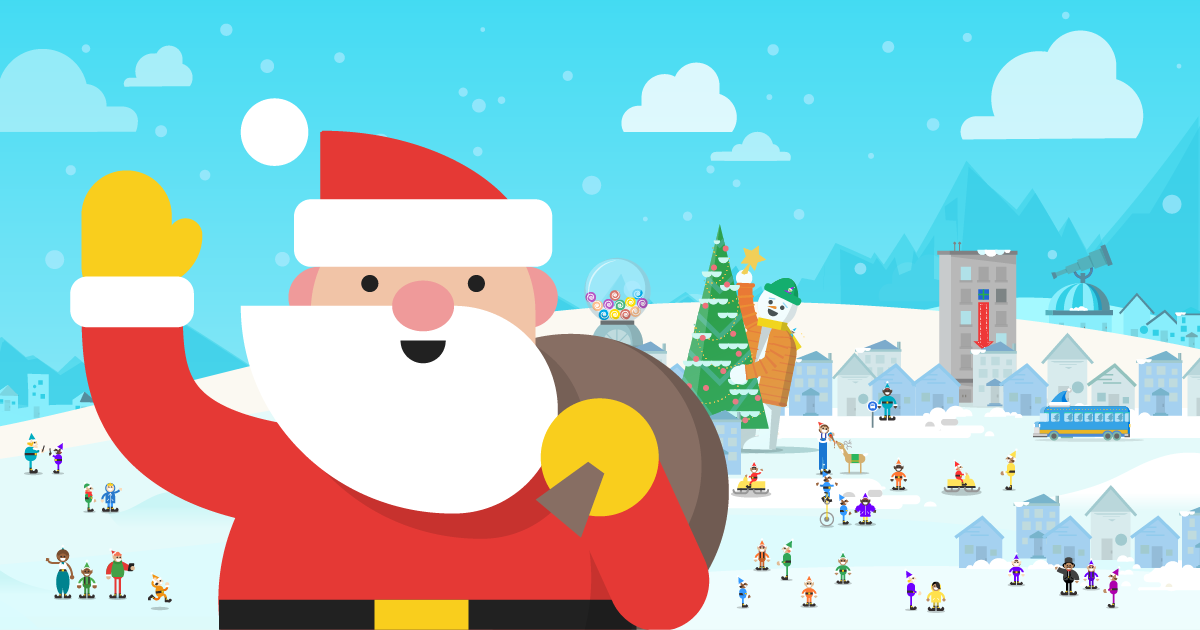 Sigue el camino de Santa Claus esta Navidad con Santa Tracker